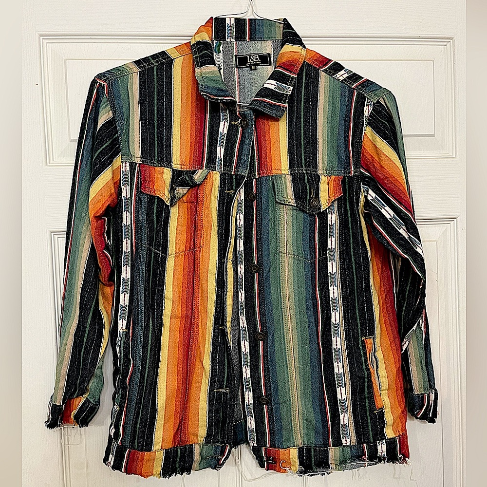 Serape jacket size medium, worn once.